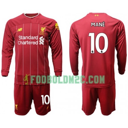 Liverpool Mane 10 Børn Hjemmebanesæt 2019/20 Langærmet (+ Korte bukser)